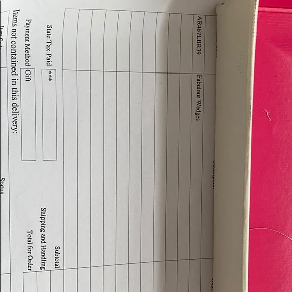 Sz 39 “Fabulous” wedges with box, bag, receipt! - Picture 3 of 7